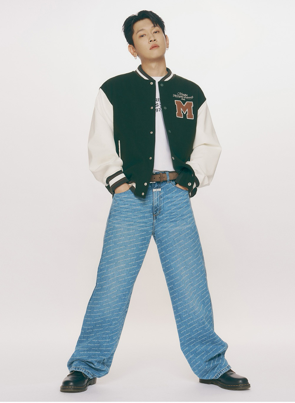 MARITHE FRANCOIS GIRBAUD M Wide Printing Denim Pants Men's Jeans - 2 Colors (2024 NEW) · v2