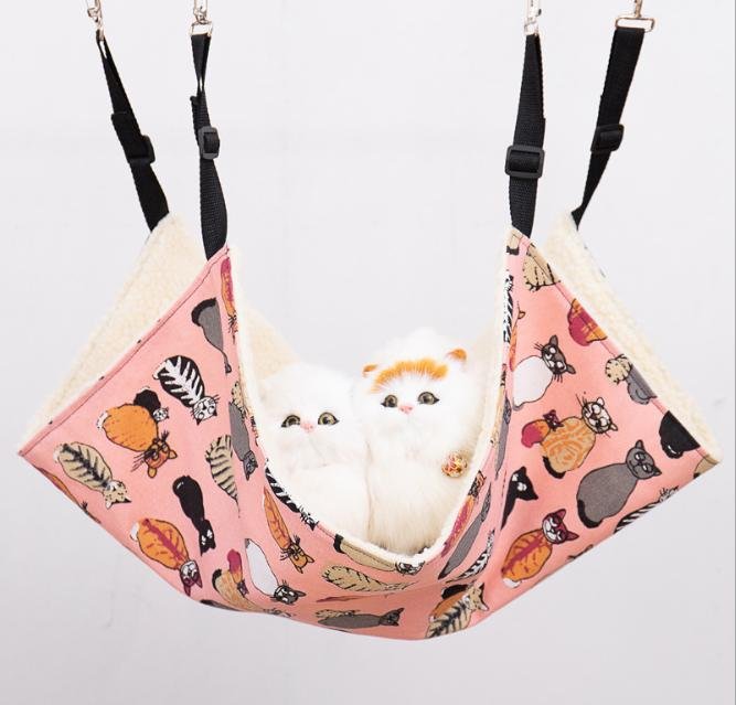 [Hoàn tiền 10%] Võng Treo Cho Mèo - 3 size , giao màu ngẫu nhiên