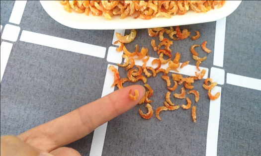 Tôm khô đất Tôm khô rim cà chua Tôm làng chài-  Đuôi tôm nấu canh loại 1 sạch vỏ tôm thơm tự nhiên - Cam kết chất lượng 100% tự nhiên -  200G