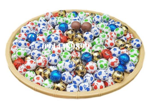 Kẹo Socola hình quả bóng 100gr