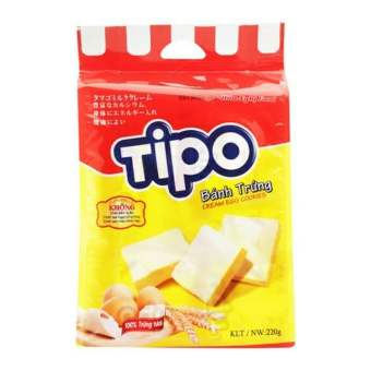 Bánh Trứng Tipo Hữu Nghị gói 220g