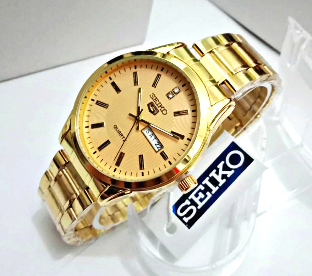 TERBARU!!!JAM TANGAN PRIA RANTAI WARNA EMAS-JAM TANGAN PRIA RANTAI WARNA GOLD-JAM TANGAN PRIA TANGGAL…