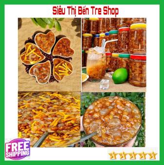 hủ 900gr Me hạt dẻo rim khóm đác mít mè rang kèm đậu phộng