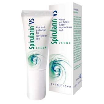 Kem đẩy lùi mụn cóc mụn cơm mụn thịt viêm nhiễm sinh dục Spirularin VS Cream 10ml AN1