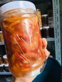 TÉP CHUA TRỘN ĐU ĐỦ GIÒN GIÒN HỦ 500gr