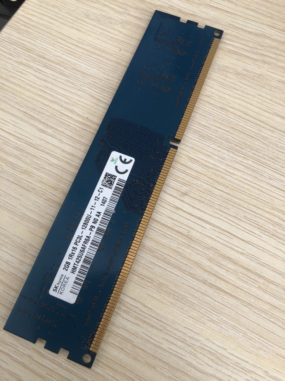 Ram ddriii 2gb buss 1333/ 1600 máy bộ