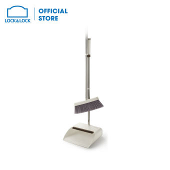 Bộ chổi quét nhà Lock&Lock cây chổi 28x83cm kèm dụng cụ hốt 24.5x26x95cm - ETM465