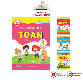 Sách - Bài Tập Tuần và Đề Kiểm Tra Toán và Tiếng Việt Lớp 2 (HK1) (Chân trời sáng tạo)