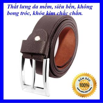 Thắt lưng nam, Dây Nịt Da Nam, Dây Nịt khóa kim, bấm lỗ sẵn, Dây nịt nam da bền chắc chắn