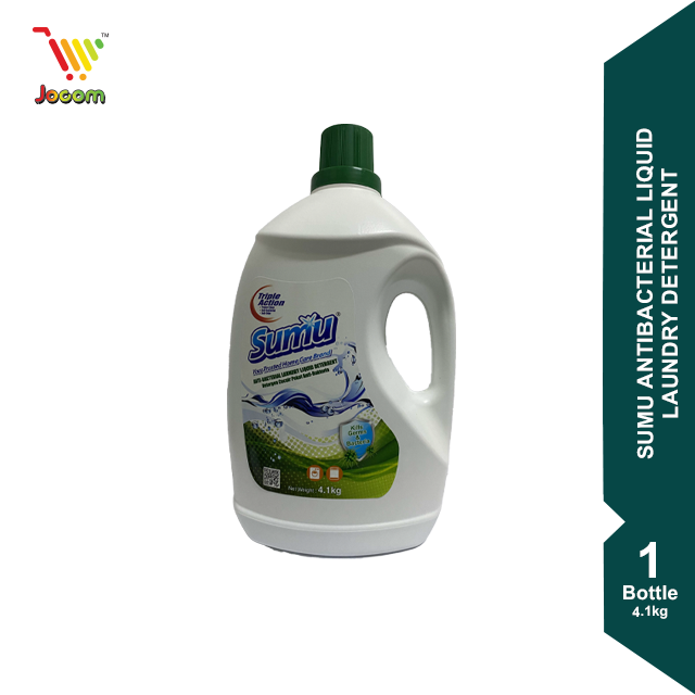 Sumu Antibacterial Liquid Laundry Detergent 4.1kg [KL & Selangor Delivery Only]