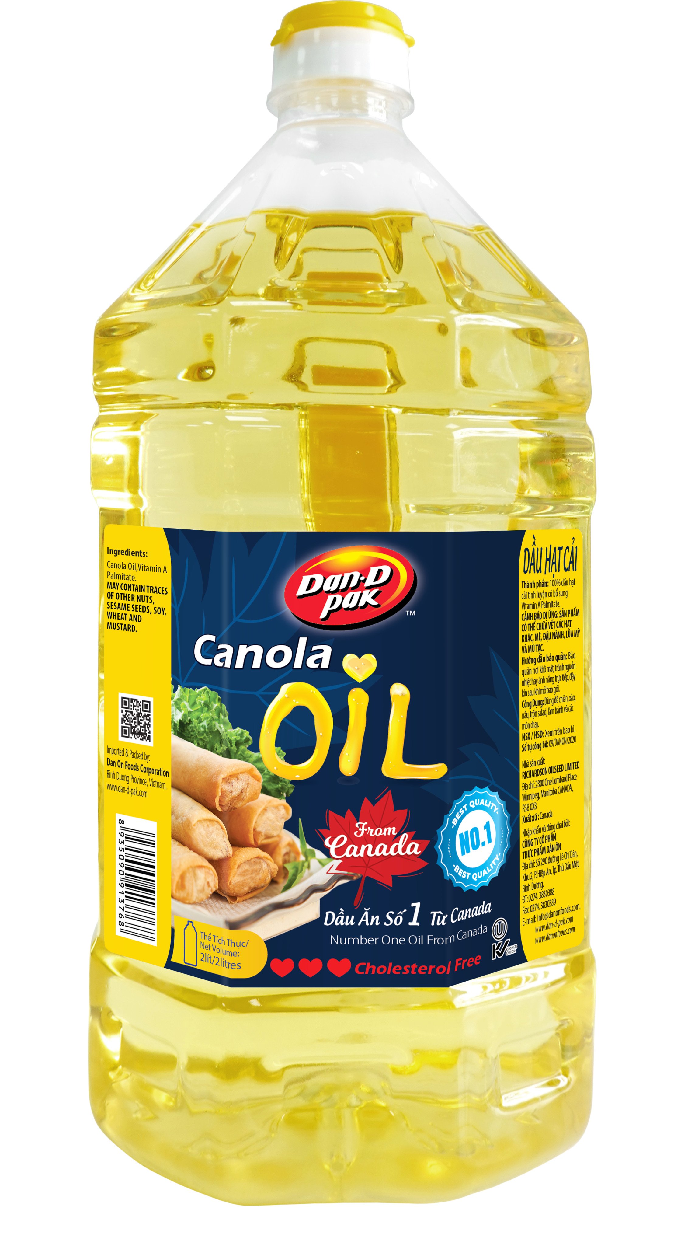 Dầu Cải Canola Oil 2lit Canada