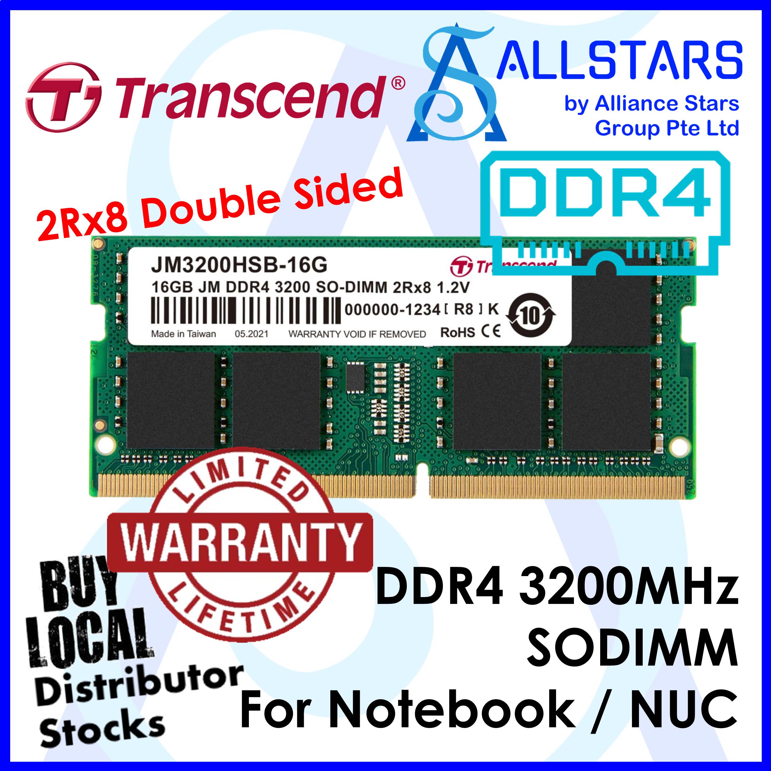 Shop Transcend 16 Gb Ram Ddr4 at Better Price Online | Lazada