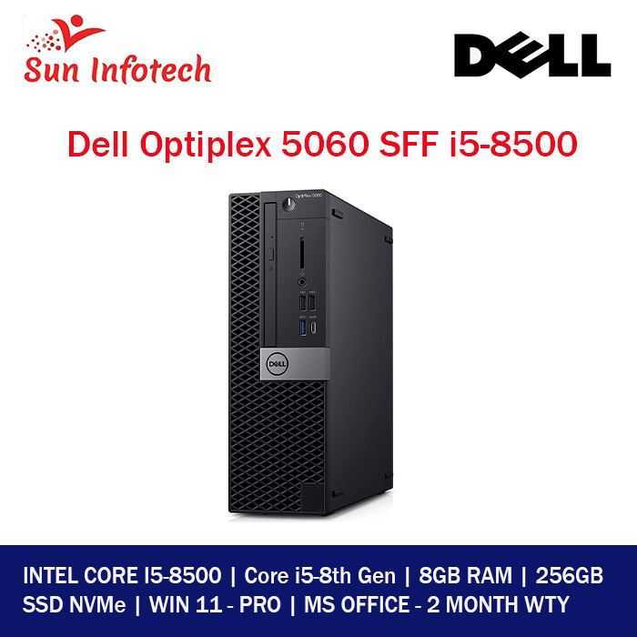 Dell Optiplex 5060 Sff Desktop I5 8Th Gen Windows 11 Pro