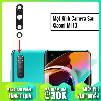 Mặt kính thay thế camera sau cho Xiaomi Mi 10