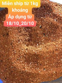 Khoáng đất đỏ dành cho chim cu gáy,bồ câu, gà đá