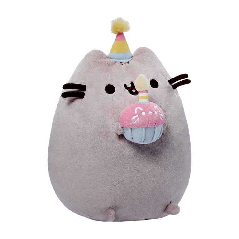 fluffy pusheen plush
