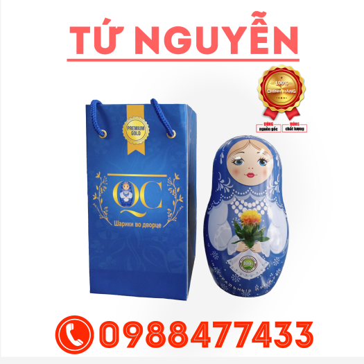 Viên Đặt Quả Cầu Cung Điện 1 hộp 6 viên
