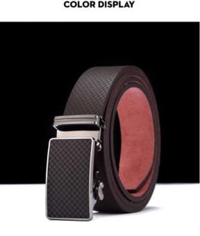 Thắt lưng - Dây nịt nam da bò - Phong cách thời trang Hàn Quốc(Mã SP: 1171 - Màu cafe sẫm và màu đen)
