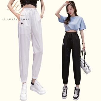 Quần Jogger Bom Bo Gấu Nỉ Da Cá