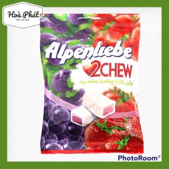 Kẹo mềm hương trái cây Alpenliebe 2Chew gói 87.5g