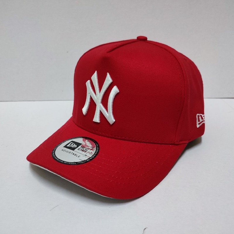 New York City Red Baseball Cap Trucker Hat Unisex Adjustable See