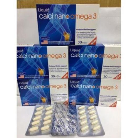 CANXI OMEGA 3 BỔ SUNG DƯỠNG CHẤT CẦN THIẾT CHO CƠ THỂ