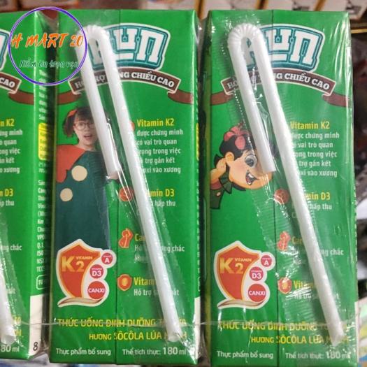 Thùng sữa kun socola 180ml date mới