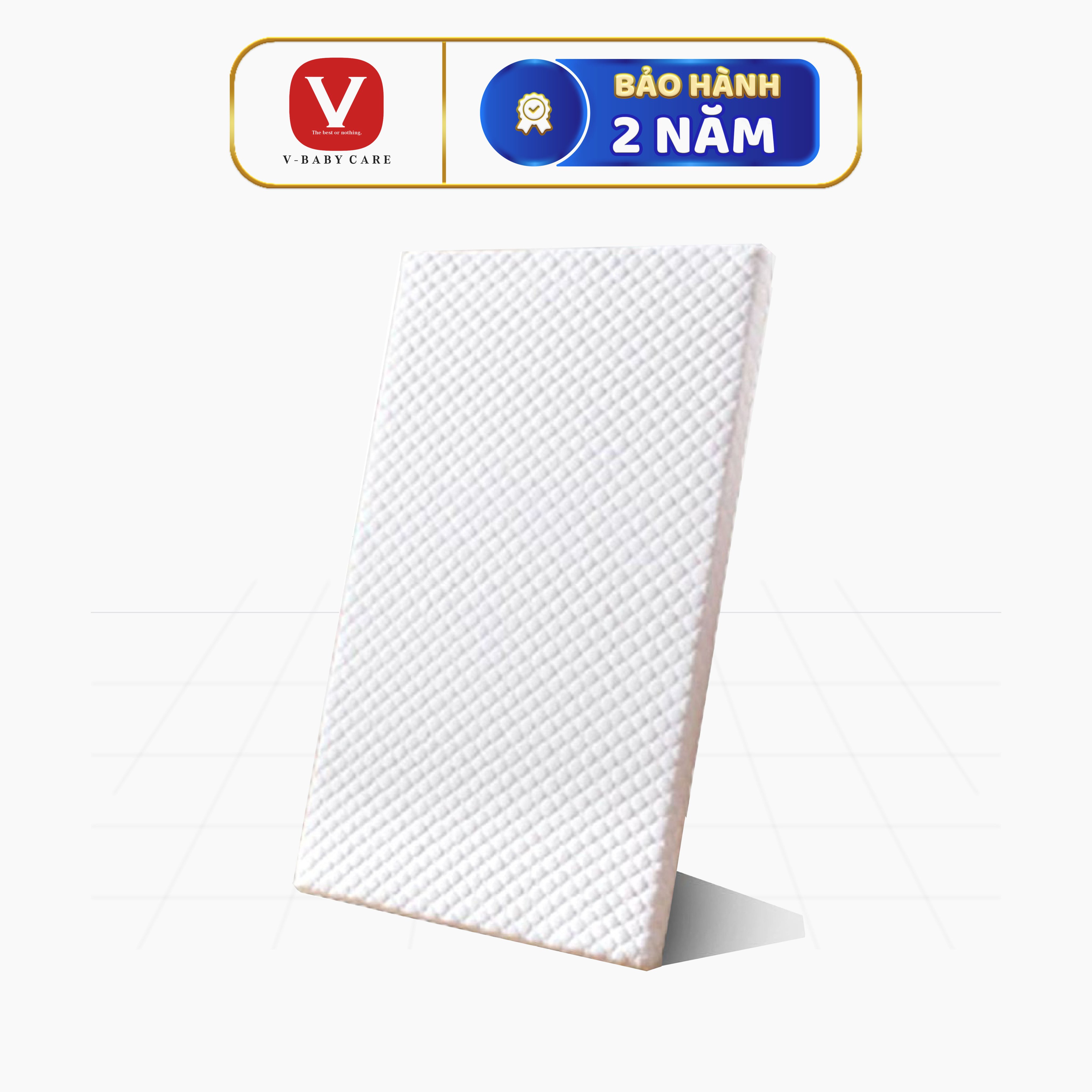 Nệm xơ dừa tự nhiên thoáng khí - v baby