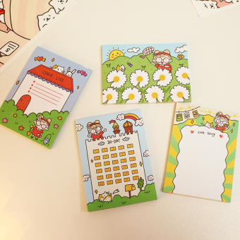 S21 Giấy note ghi chép mini đáng yêu - nhỏ xinh, tiện dụng