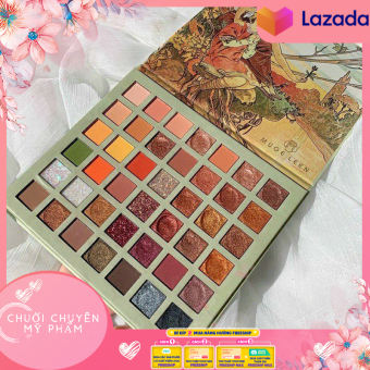Bảng Phấn Mắt 42 Ô Muge Leen Love Story - Bảng Mắt Màu Kèm Nhũ Sang Trọng - Bảng Mắt Cổ Trang - Màu Mắt Đẹp - HotTrend