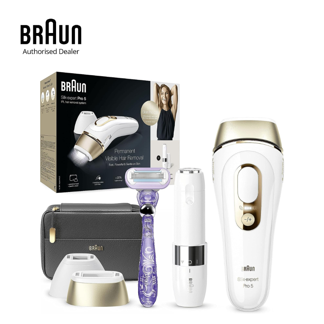 Braun Ipl Silk Expert Pro 5 - Best Price in Singapore - Mar 2024