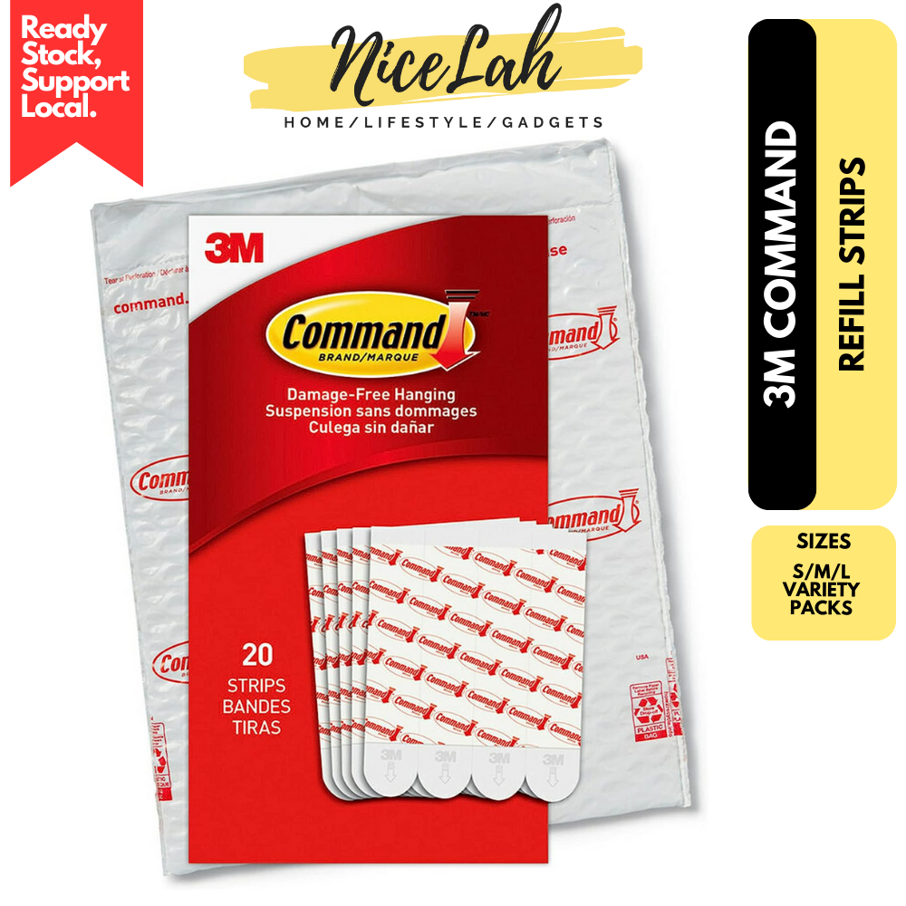 3m Command Refill Strips - Best Price in Singapore - Jan 2024