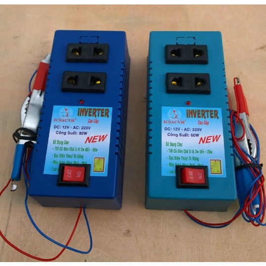 Thiết Bị Biến Điện 12v Ra 220v 60w