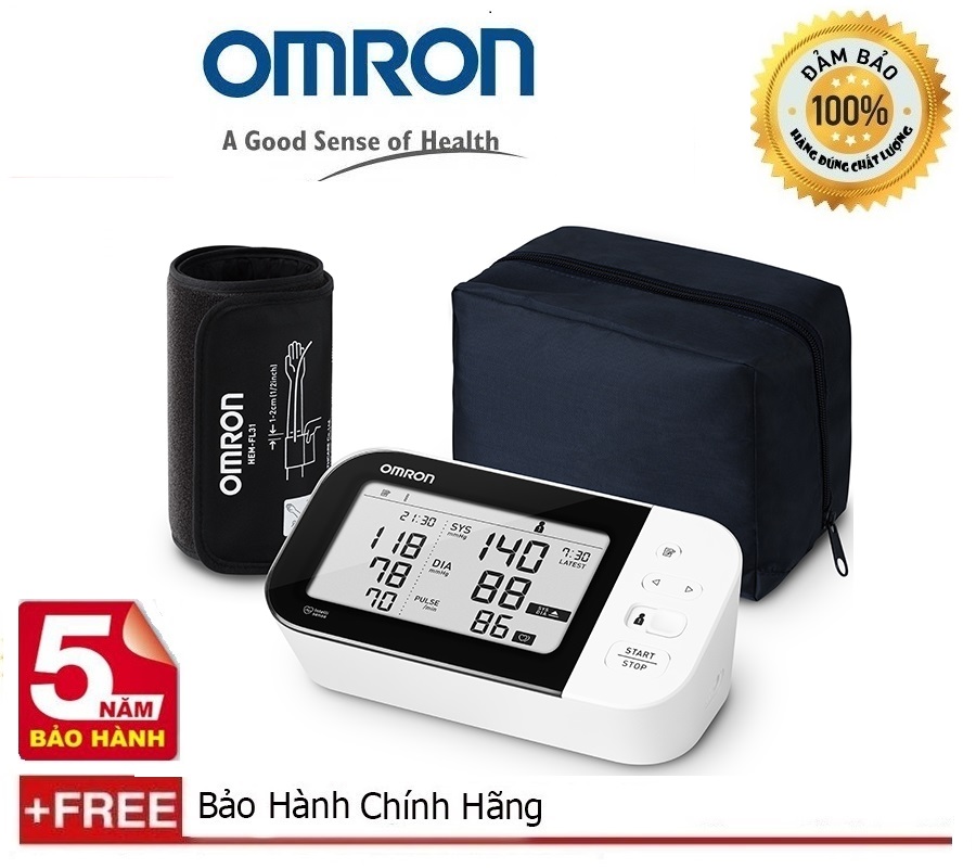 Máy đo huyết áp bắp tay omron hem 7361t - bảo hành 5 năm