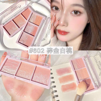 Phấn Má Hồng Phấn Mắt 3 Ô Xiaoyumi Everything Wins