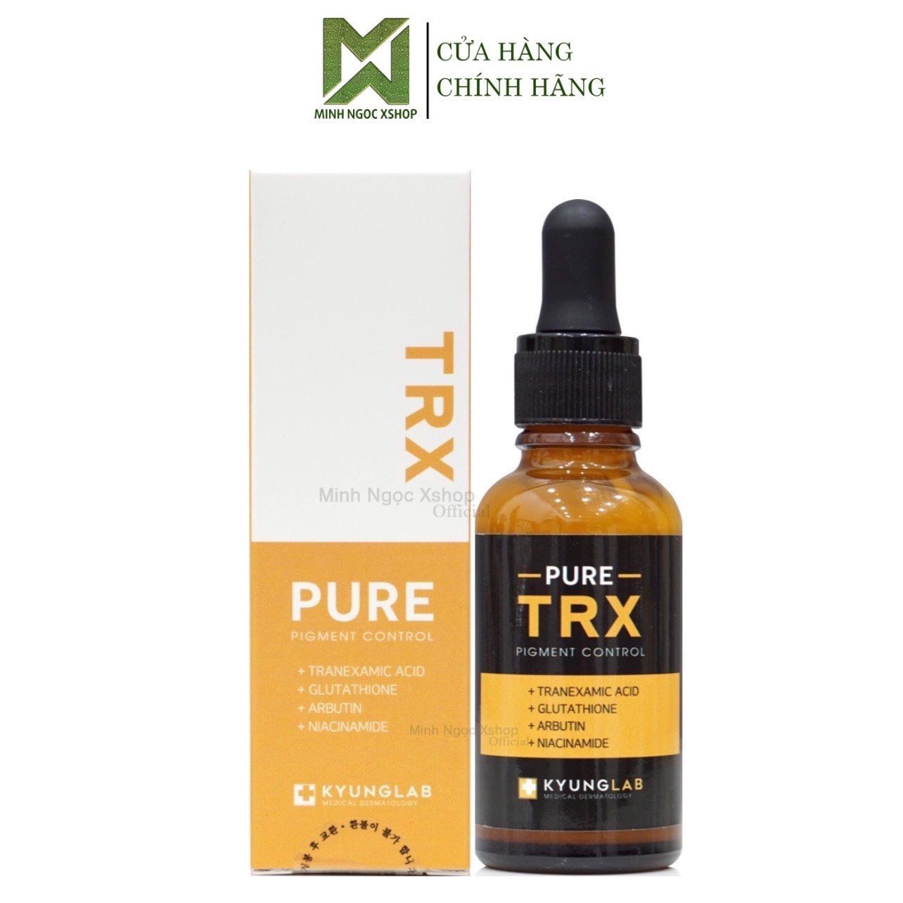 Tinh chất serum giảm nám, trắng da kyung lab pure trx pigment control 30ml