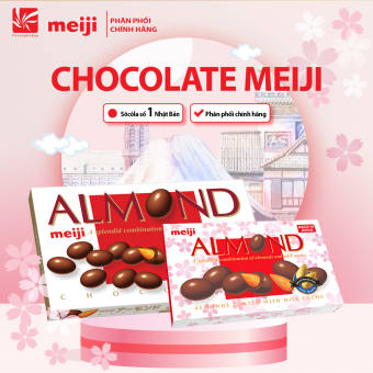 Almond hạt hạnh nhân 42g/88g Nhật Bản
