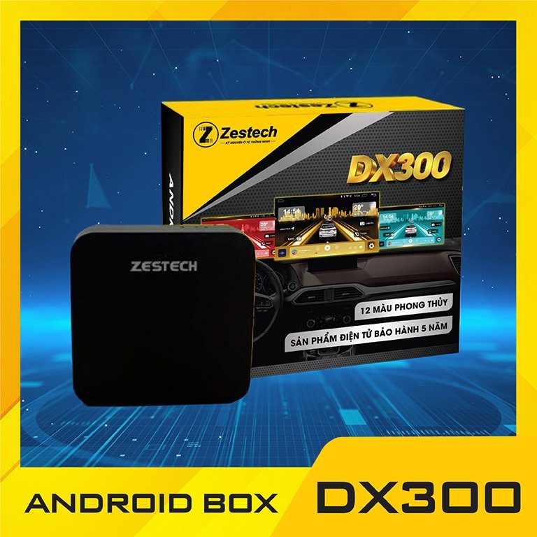 Android Box Zestech DX300 dành cho ô tô - Biến màn zin thành màn Android hiện đại