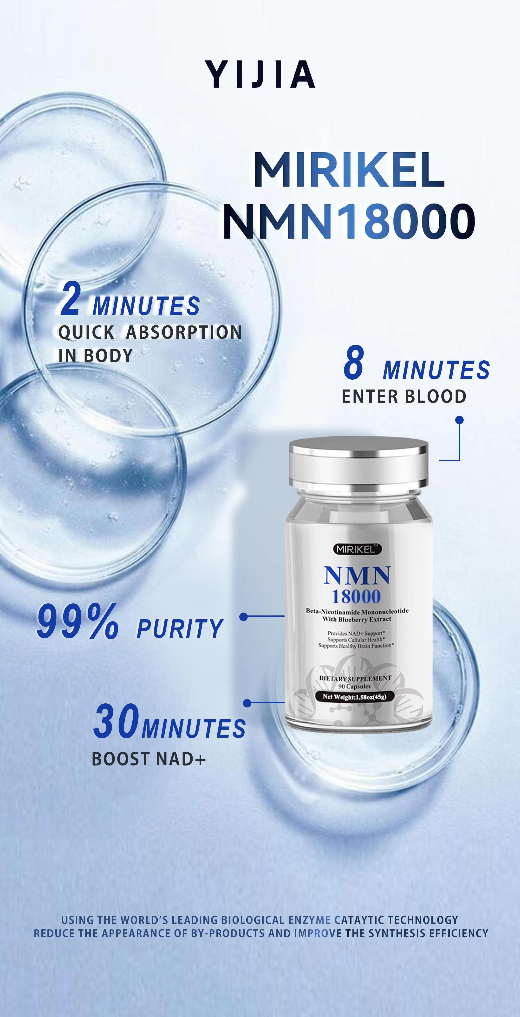 Mirikel NMN 18000- 90 Capsules | Lazada Singapore