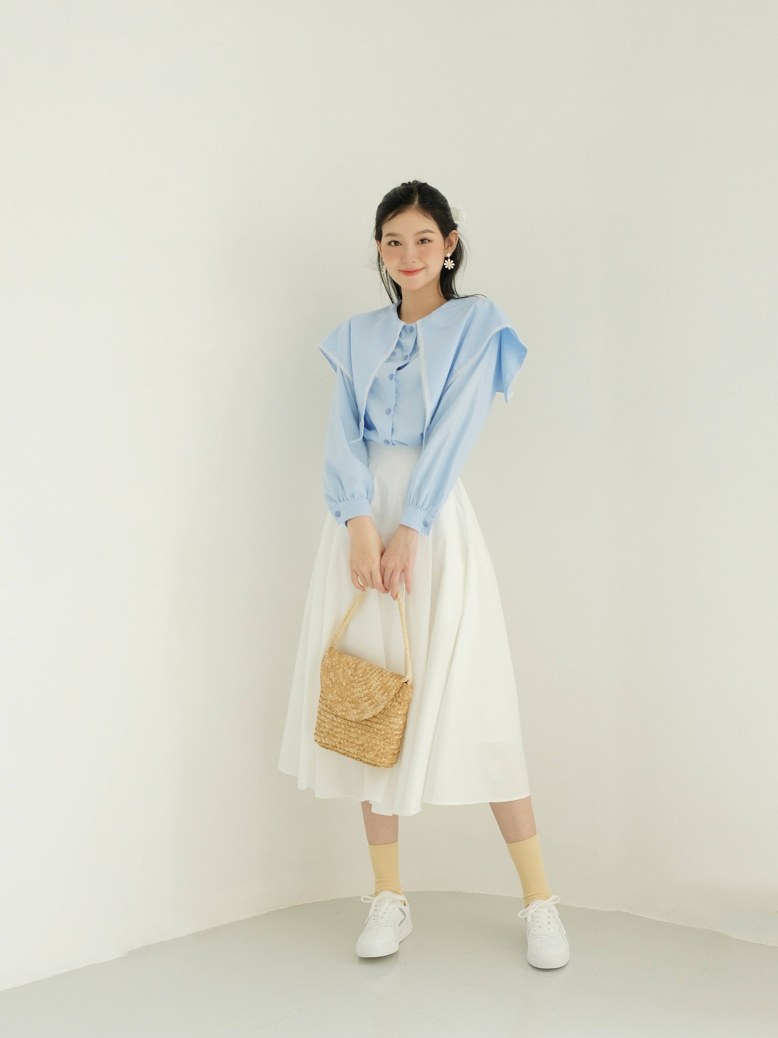 The19club - áo sơ mi cotton - kuma shirt