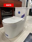 Uleya Modern Dual Flush Toilet with Soft Closing Seat