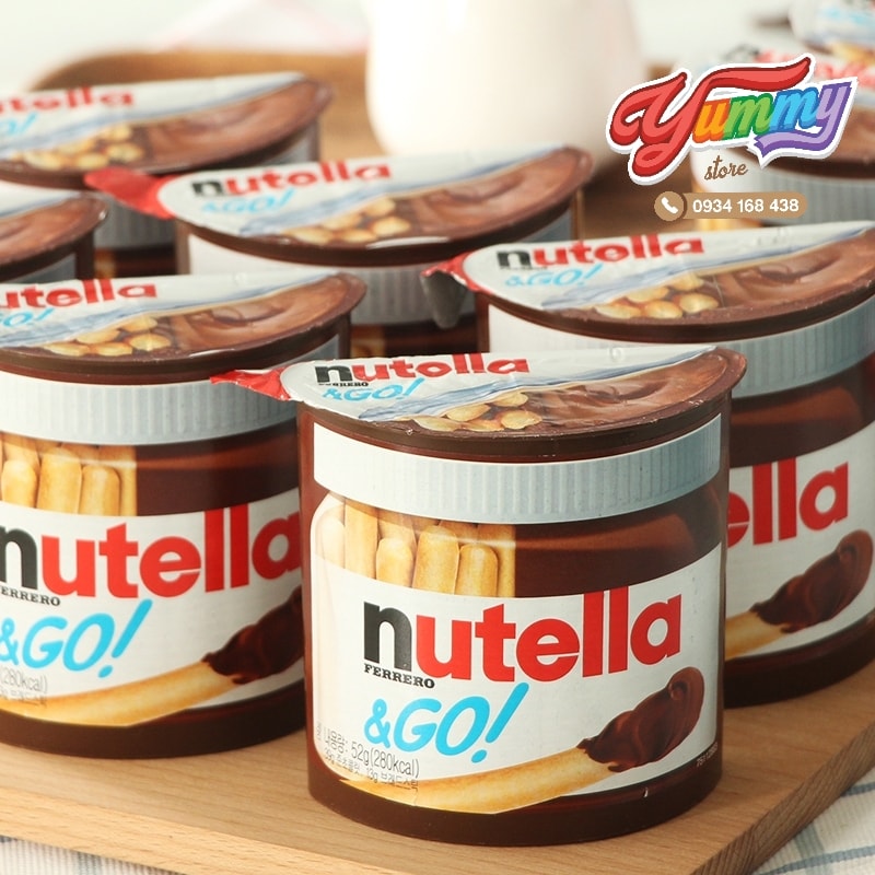 Bánh Chấm Socola Nutella Go