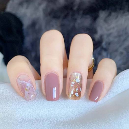 Những kiểu móng tay nail màu tím đẹp giành riêng cho cô dâu lãng mạn quyến  rũ  Guu4YOU Blog