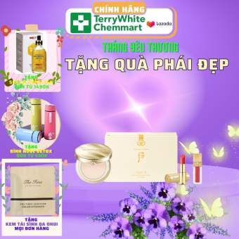 Phấn phủ Whoo vàng Hàn Quốc tặng 2 son