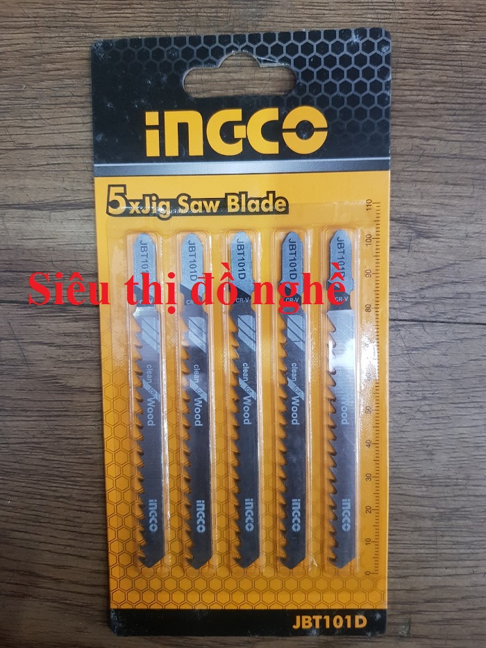 Bộ 5 lưỡi cưa lọng gỗ ingco jbt101d - răng cưa tròn