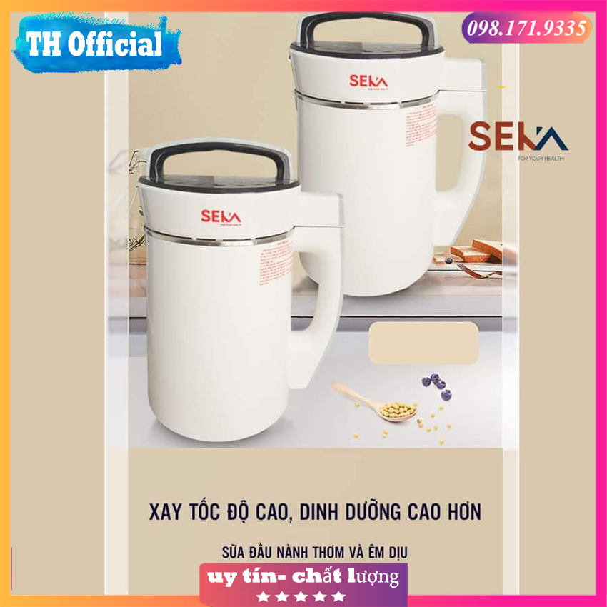 Máy làm sữa hạt đa năng seka , máy xay nấu đa năng, xay sinh tố, hàng nhập khẩu công nghệ đức