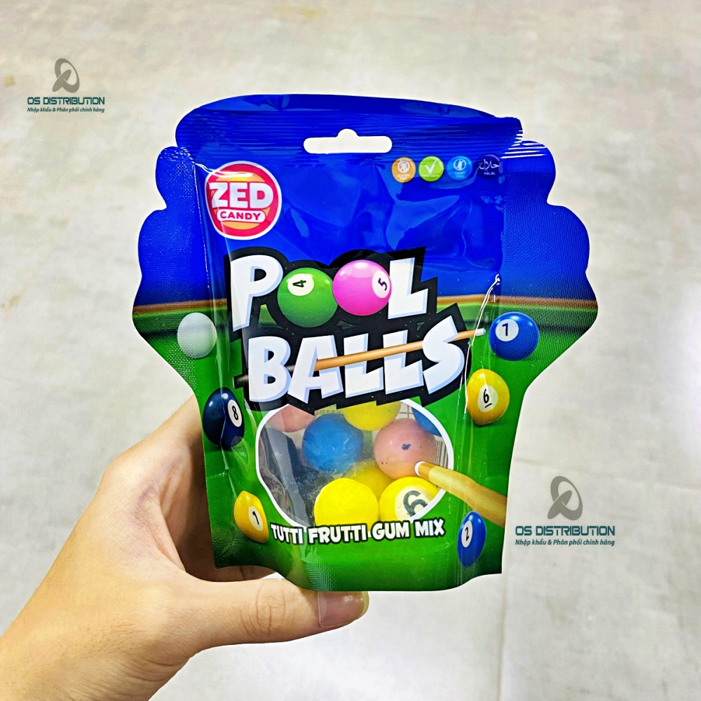 ZED Candy - Kẹo cao su Pool Balls