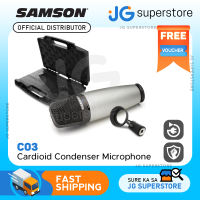 Samson C03 Multi-Pattern Condenser Microphone Supercardioid Omni with Gold Plated XLR Output for Podcasting Studio Recordings | JG Superstore