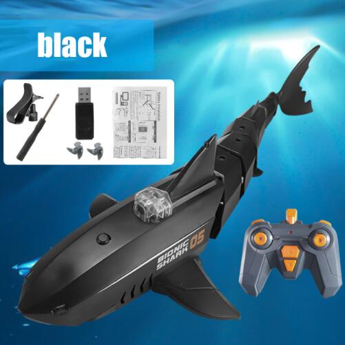 APP Đồ Chơi Robot Cá Mập Điều Khiển Từ Xa Có Camera HD Wif Fpv Máy Cá Tàu Ngầm Động Vật Chống Nước C