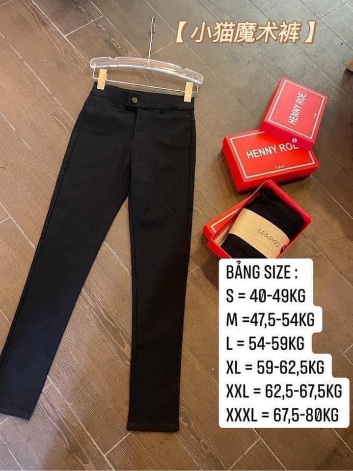 Quần legging hen.ny ro.e combo 5c